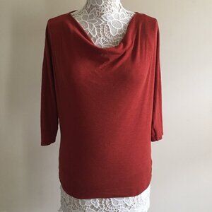 Rachel Zoe red T-shirt blouse
